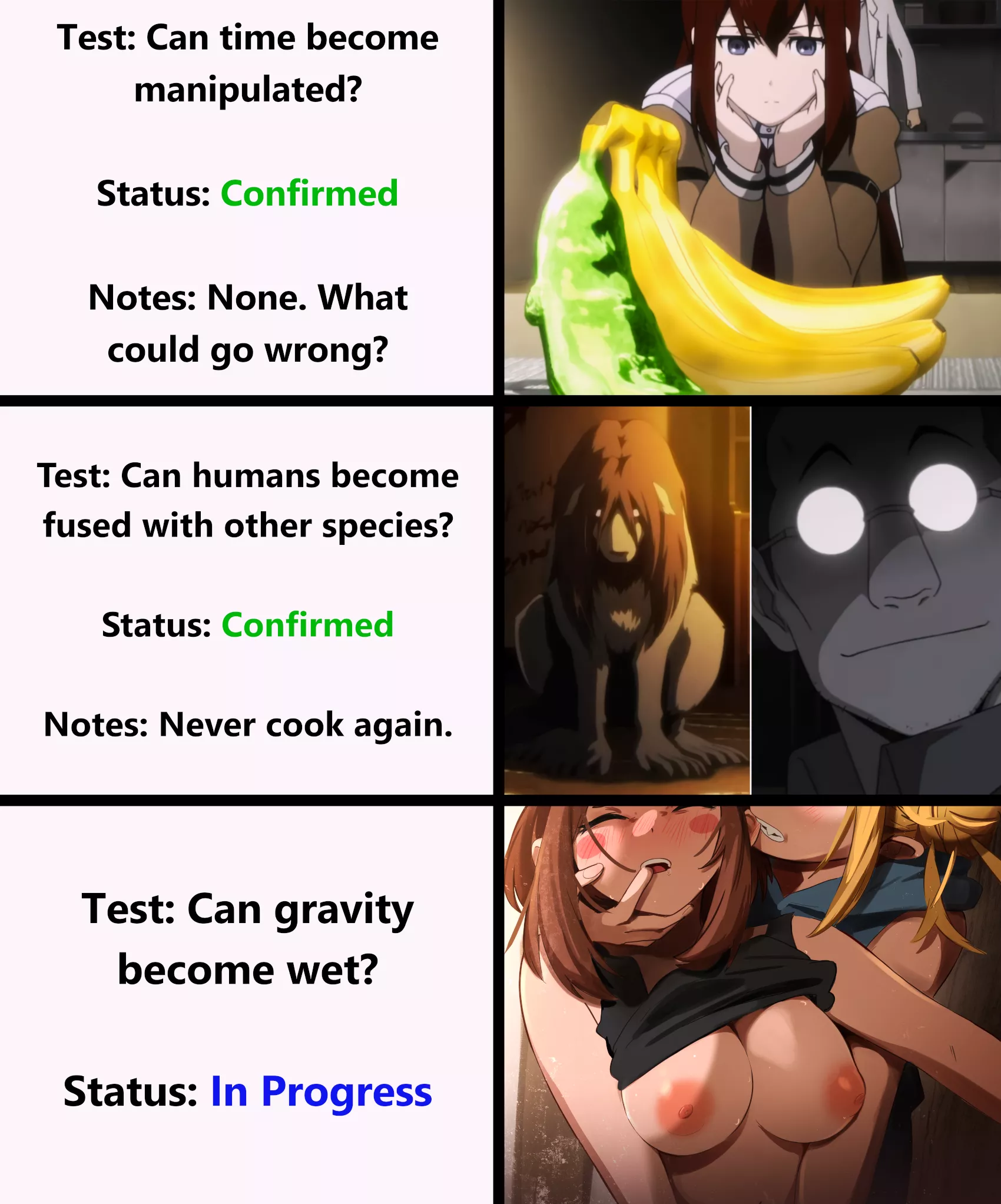 The endless pursuit of knowledge 