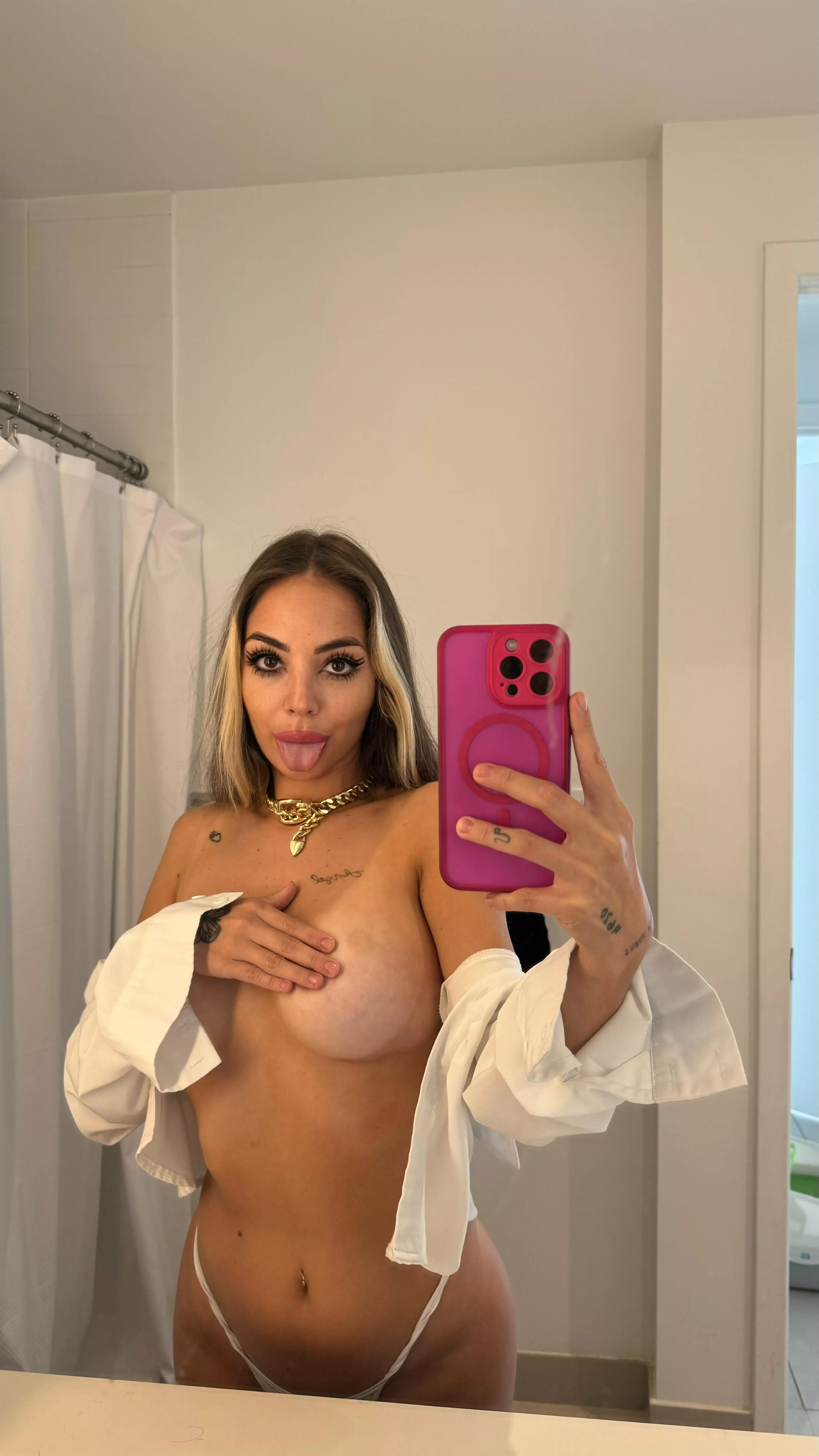 Wanna take this shirt off?