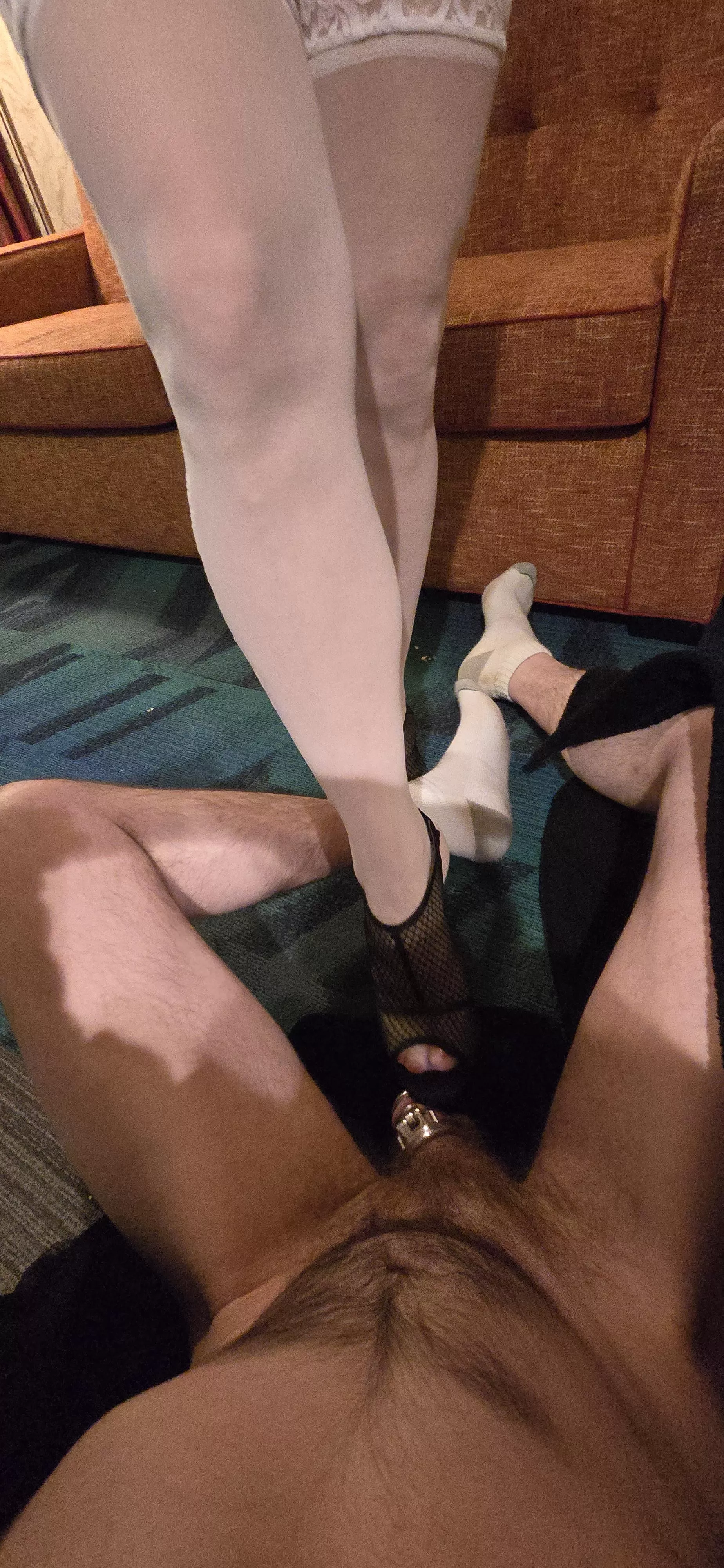 who likes cage play before a guest arrives