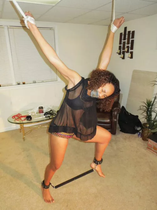 Who's my knotty little Rope Bunny?