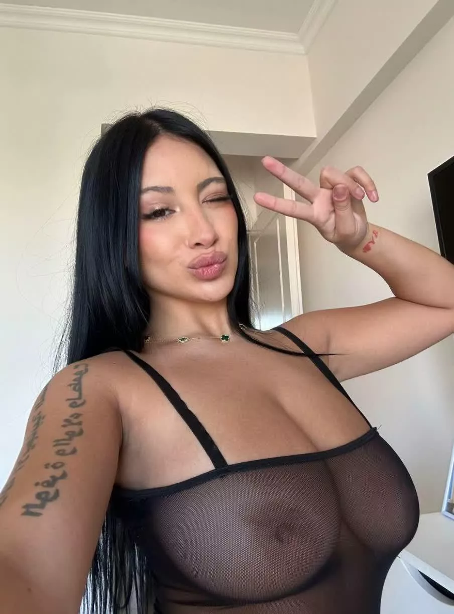 You can suck on them as long as you want and make sure to fuckk me without condom
