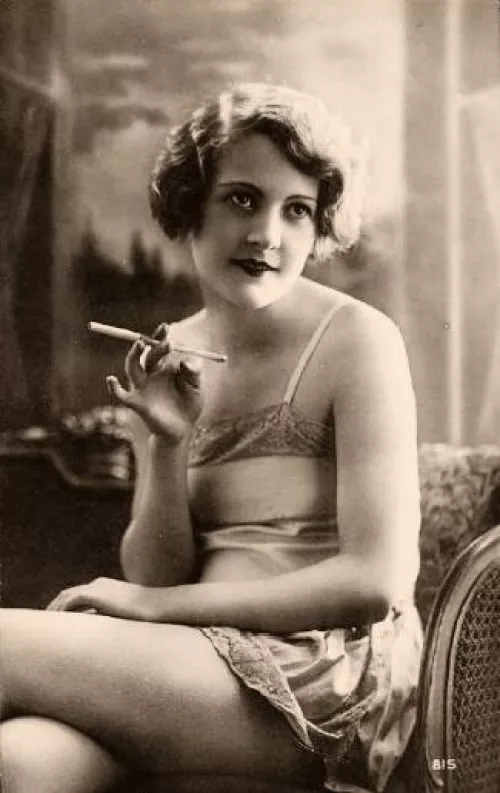 you know what smoking leads to!   loose morals!