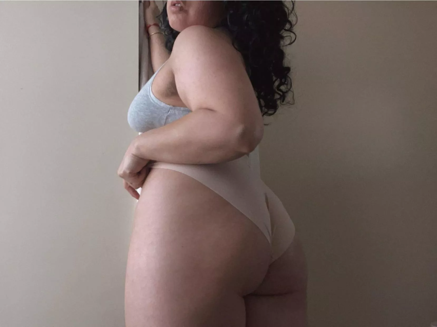 A heavenly view of my booty