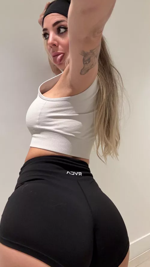 A peek before the gym