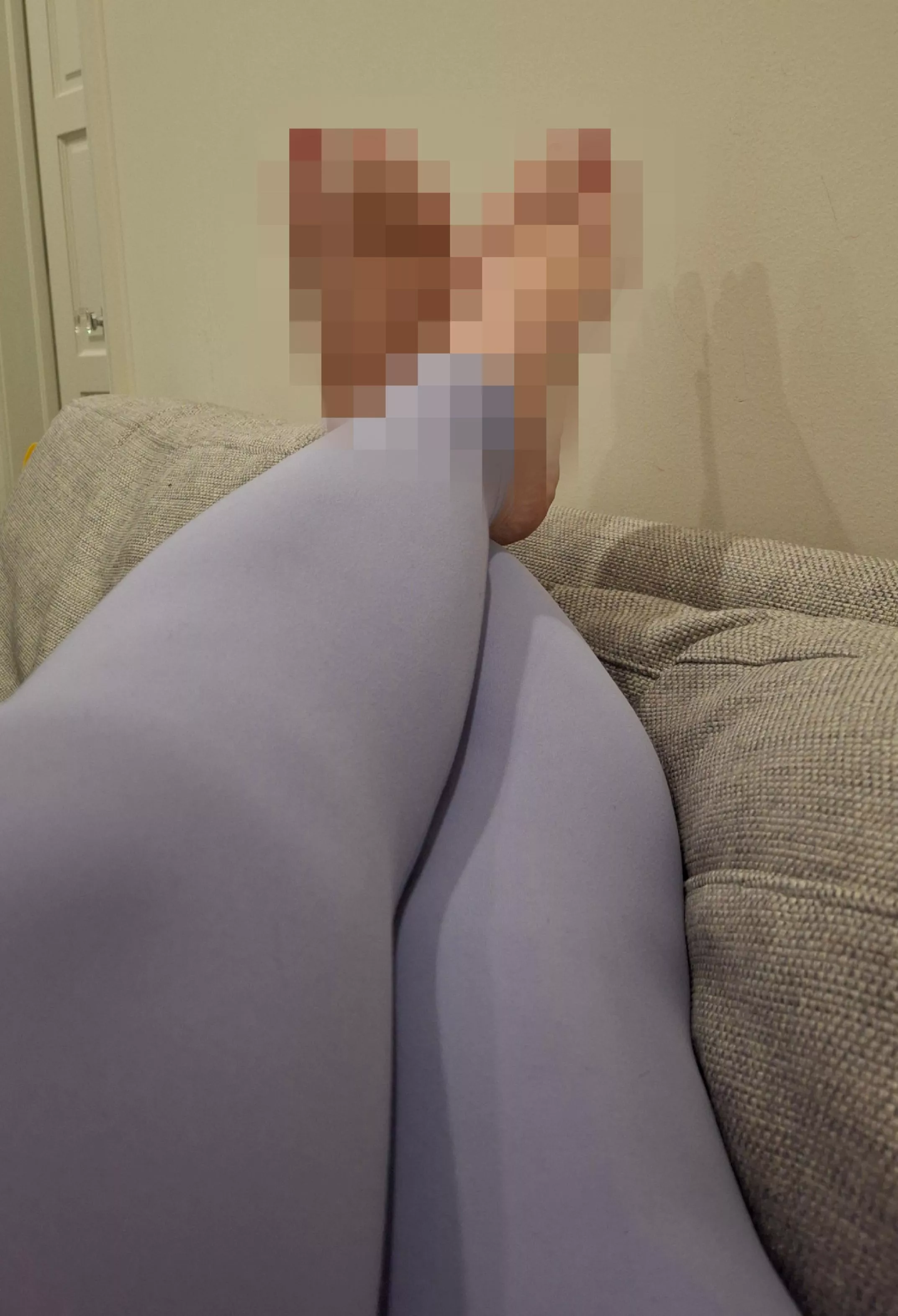 At least you get to see my buttery smooth leggings.