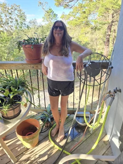 Grandma is actually behaving,,, kinda