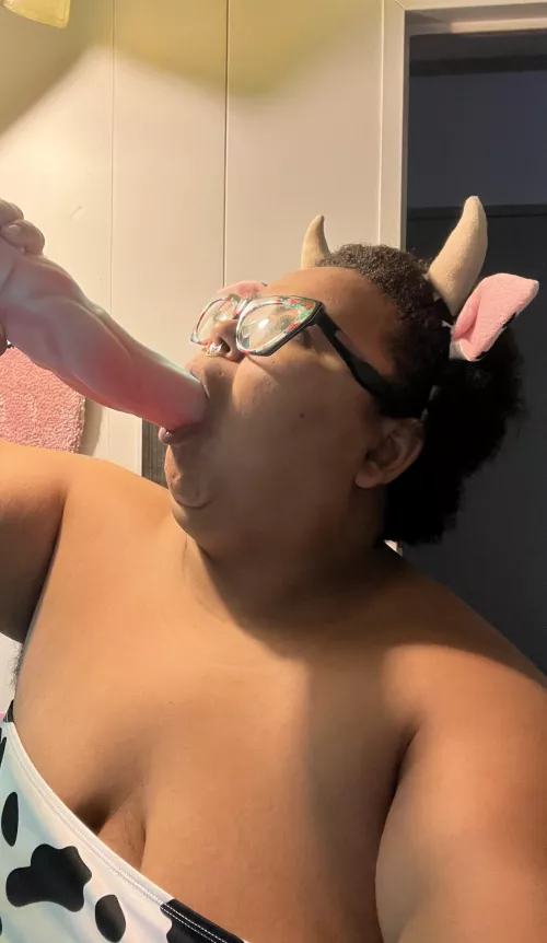 I could only fit the tip in my mouth