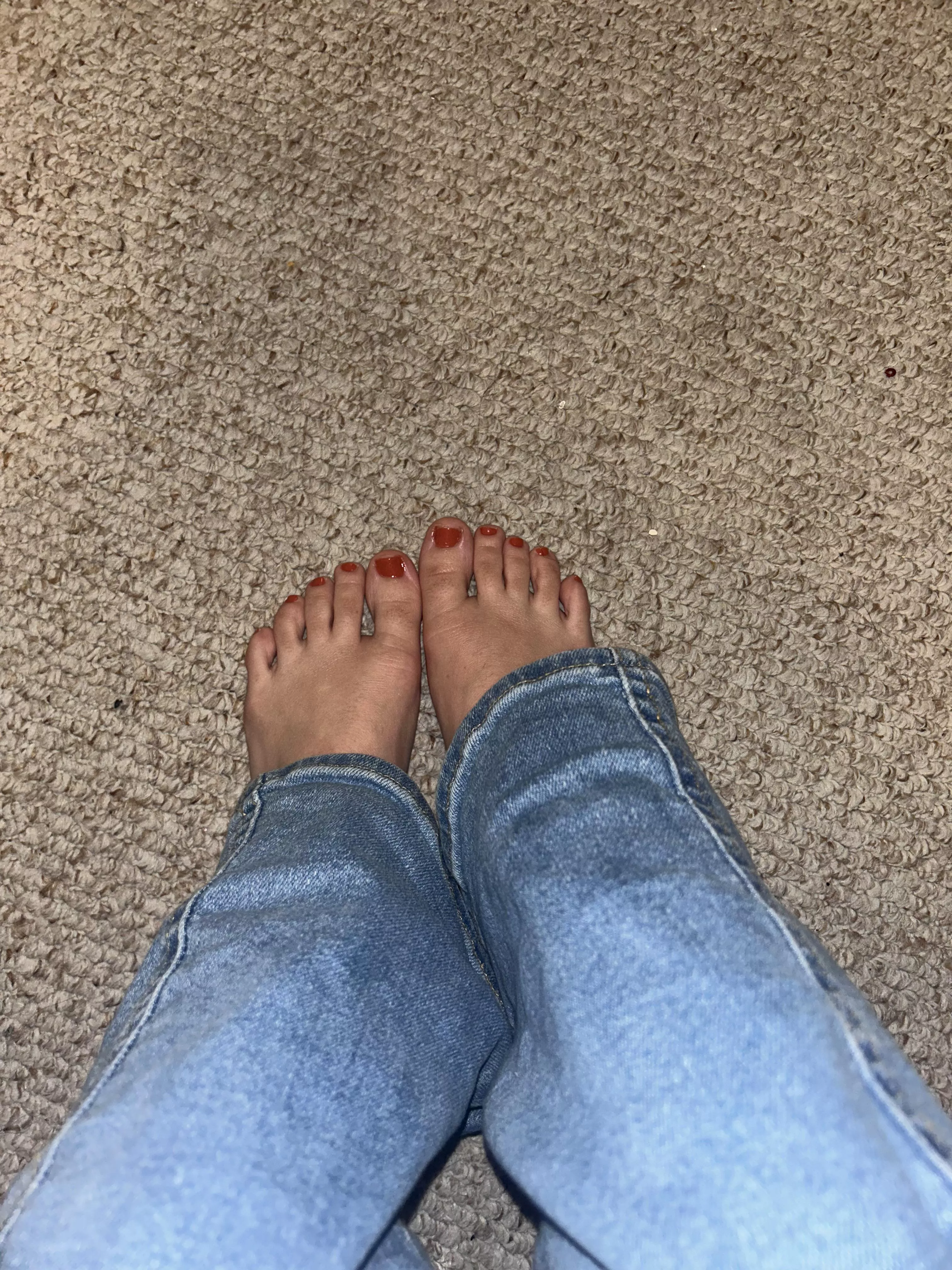 I love when my toes poke out