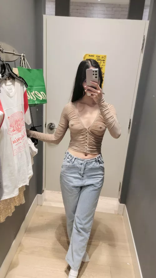 It's a little bit transparent