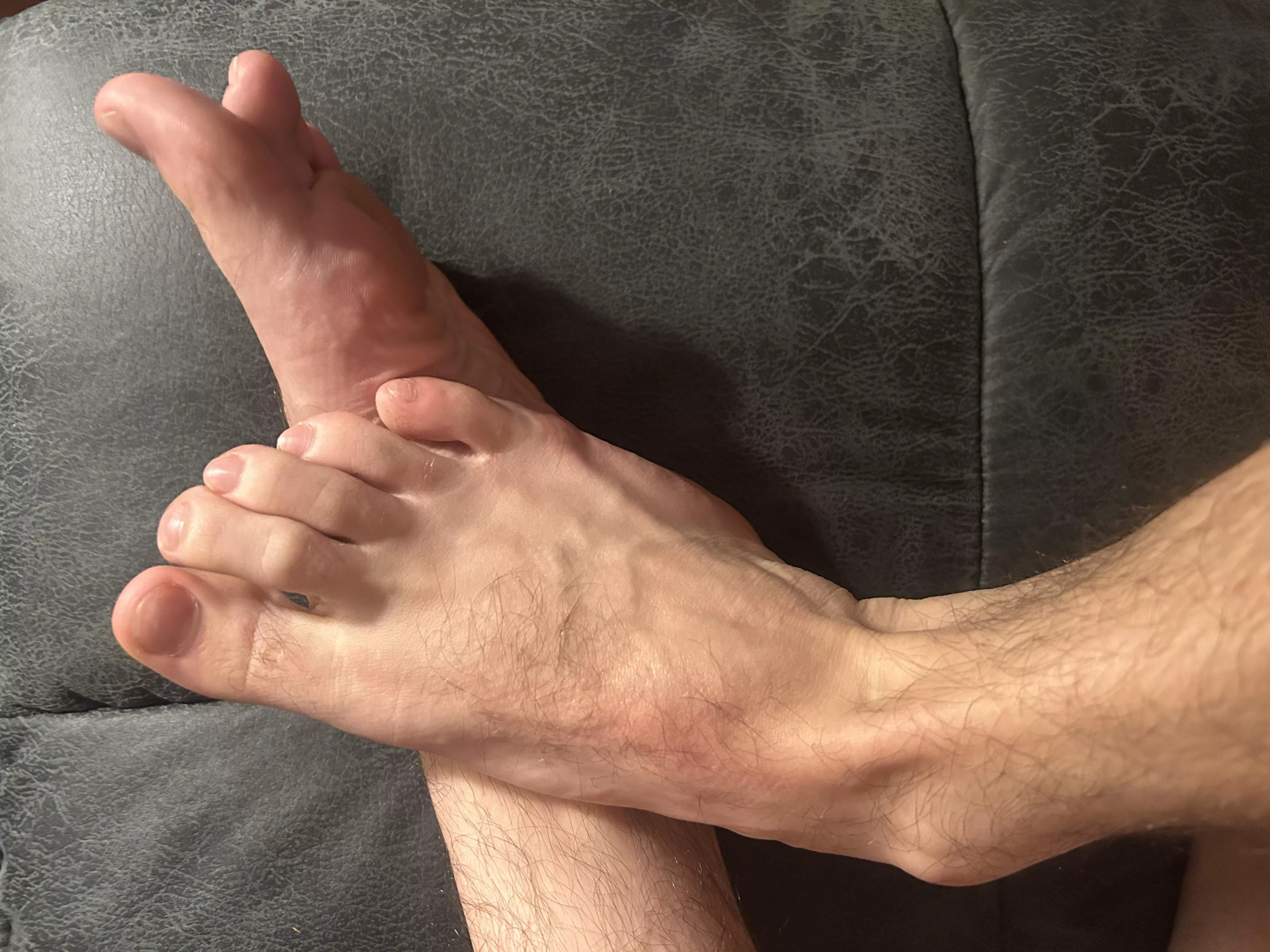 Just finished working out. Want to take care of them? 