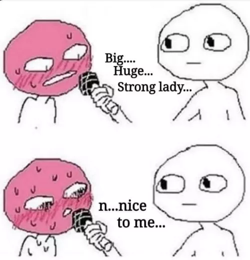 Oh ya that'll get me red real fast 😳👉👈