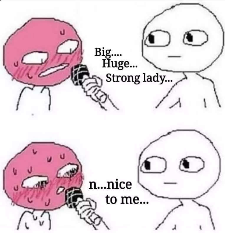 Oh ya that'll get me red real fast 😳👉👈