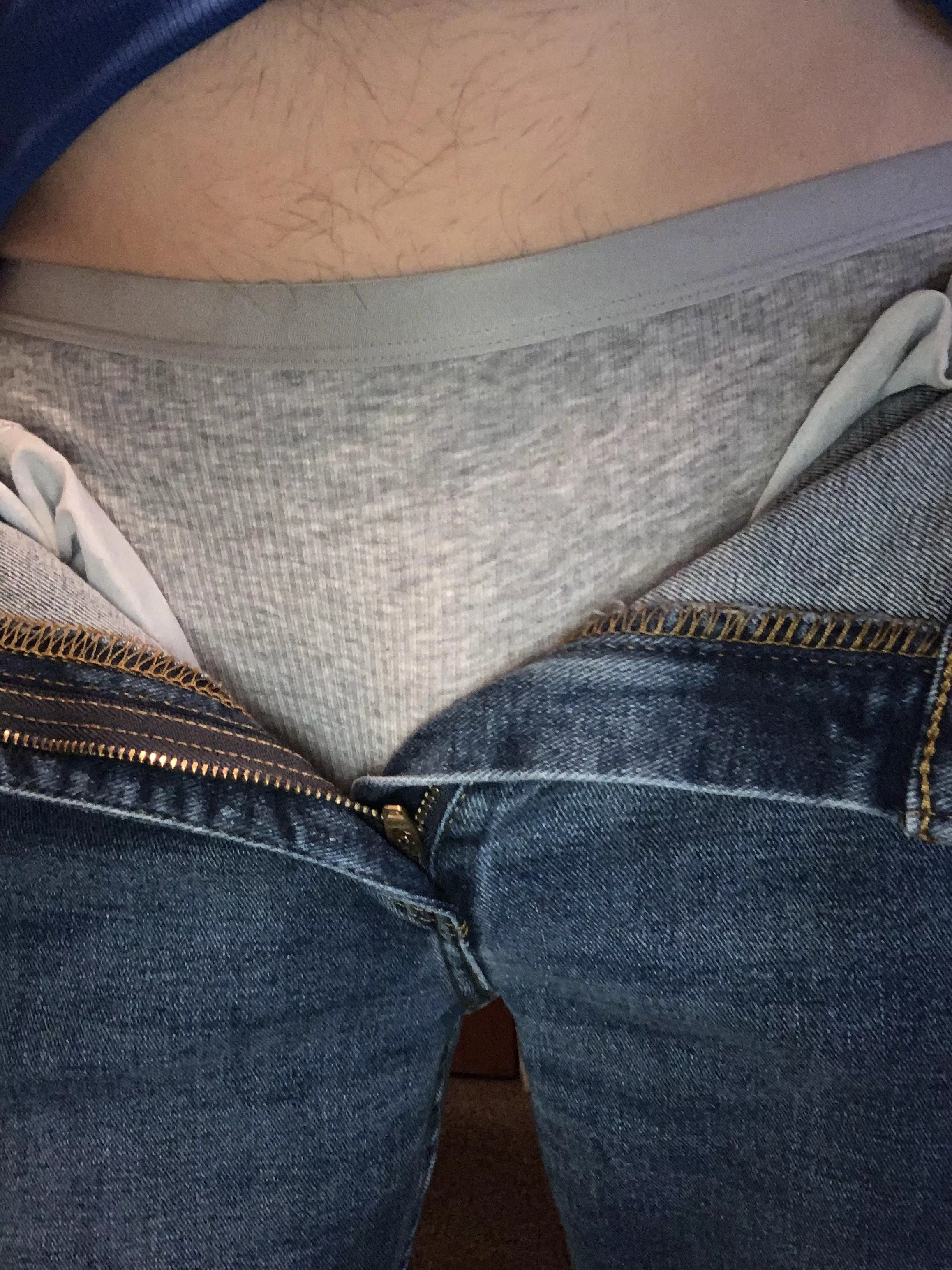 Panties feel so good under my jeans