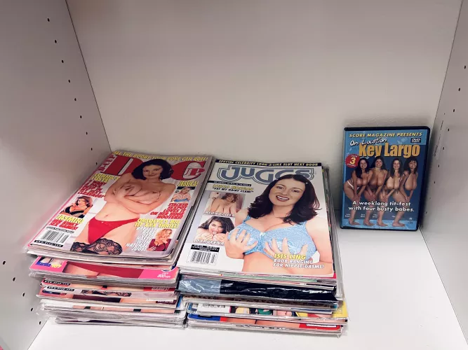 Photo of my Lorna pornographic magazines 53 in total with 4 duplicates 