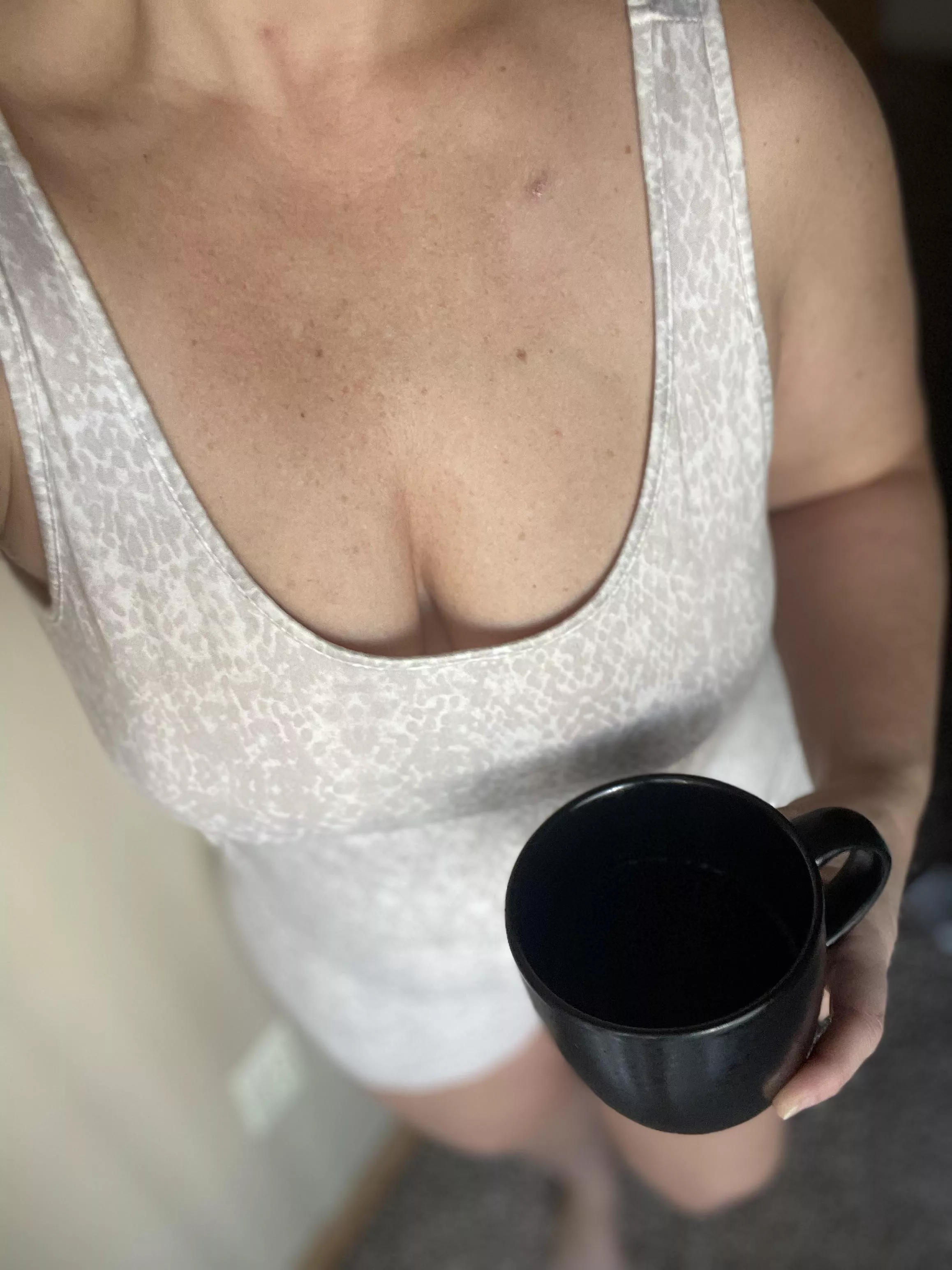 PJ Sunday…back again 🤍☕️