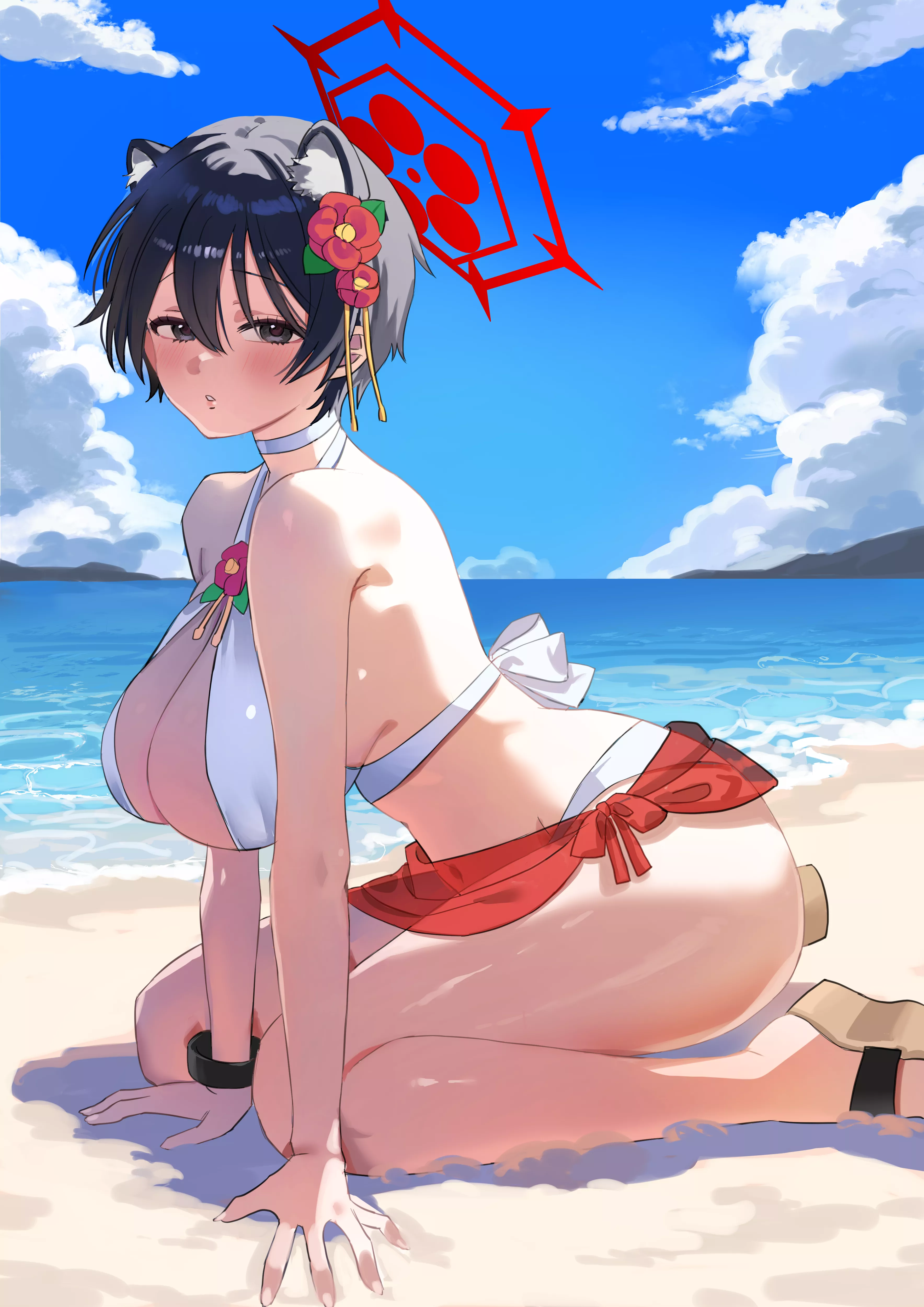 Tsubaki in Bikini 