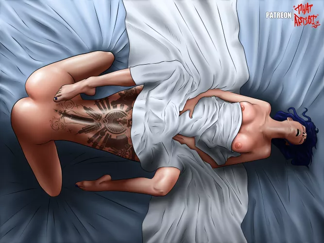 Vi getting a taste of Caitlyn (That_Artist) [Arcane]