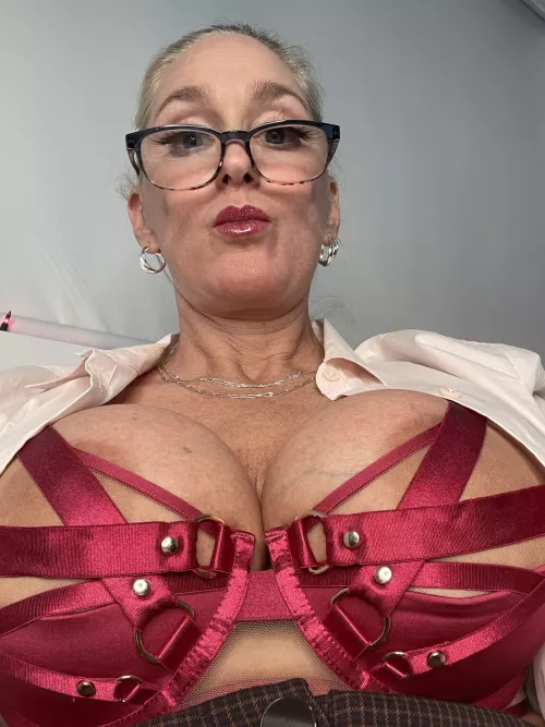 Would you be able to relax if you were sitting next to a naughty grandma