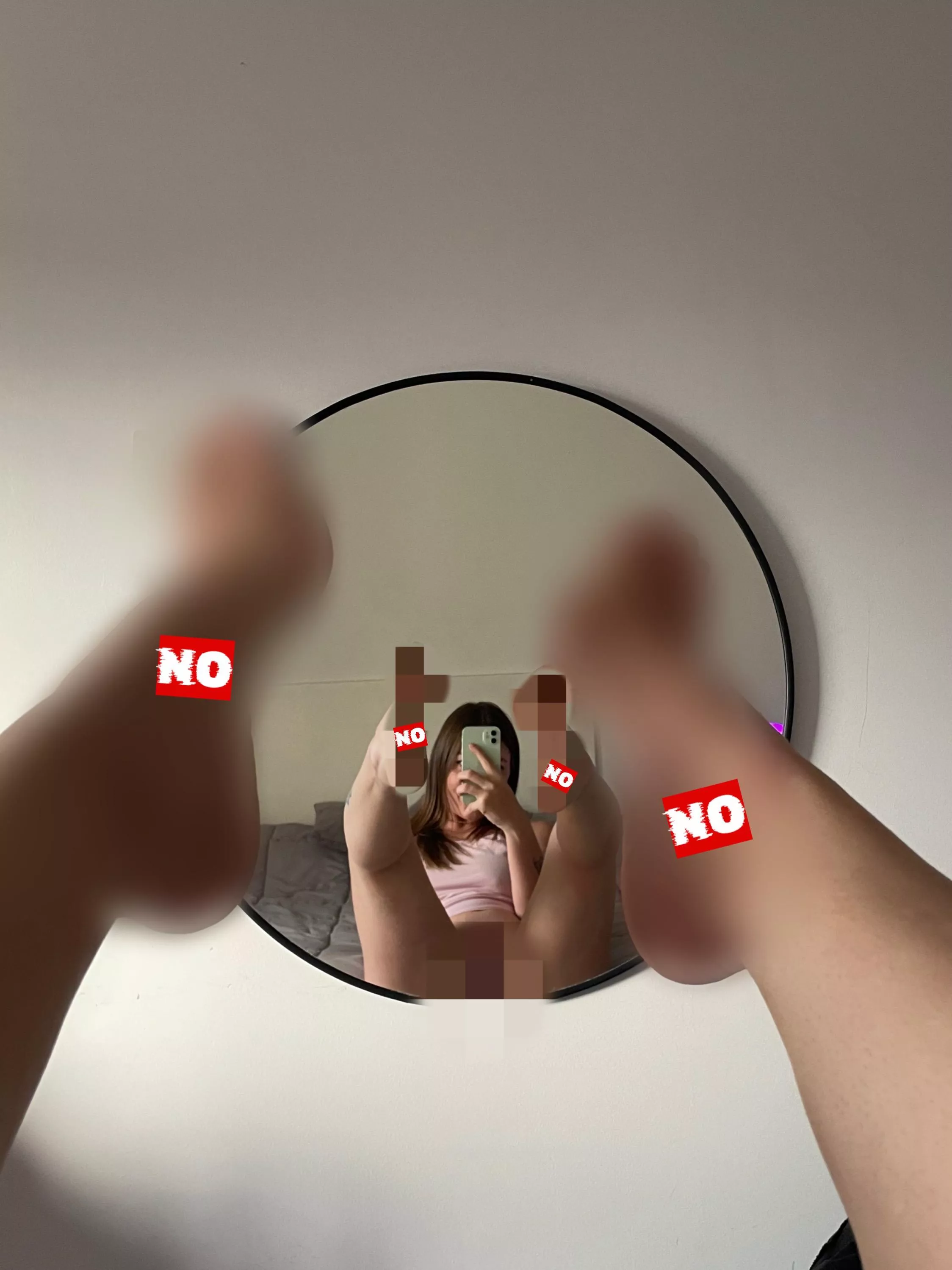 you must be pathetic even to lick your feet !