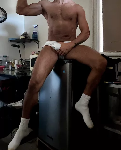 [27] used sweaty, musky socks 