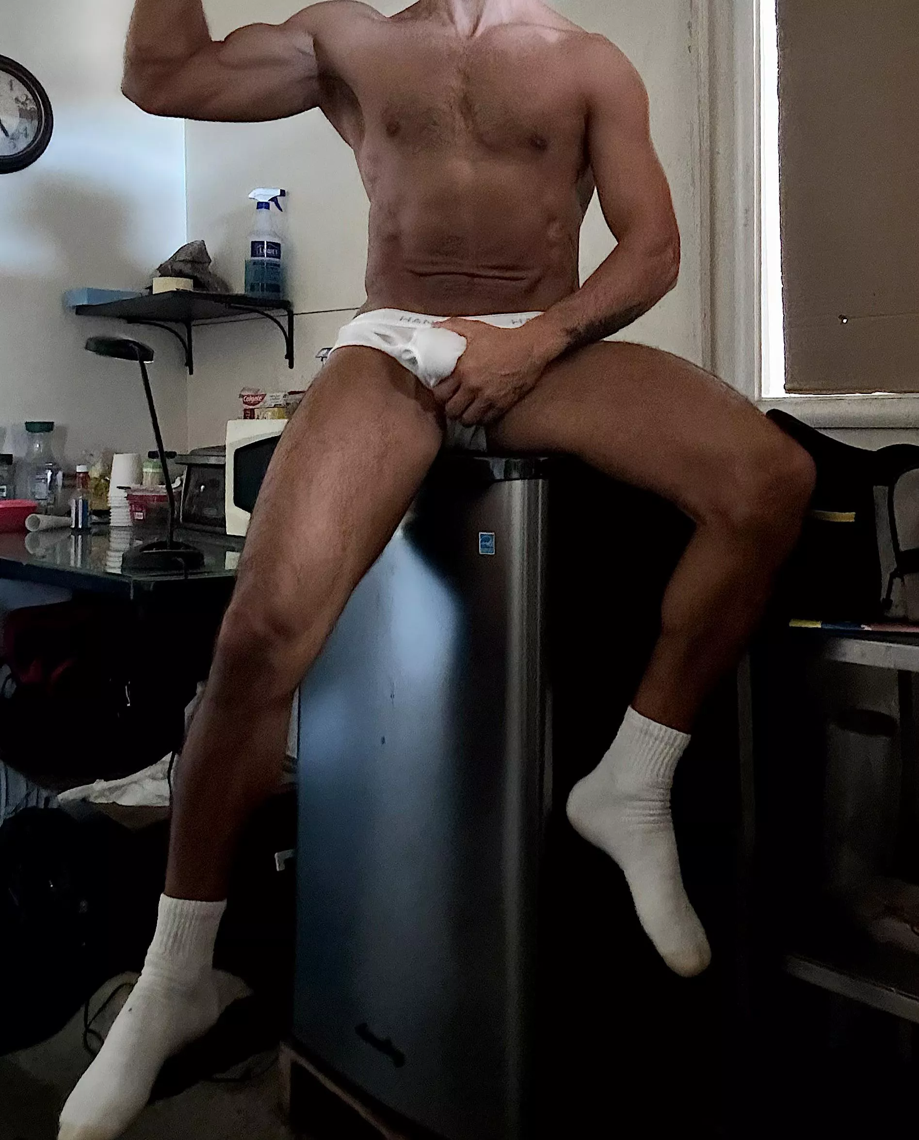 [27] used sweaty, musky socks 