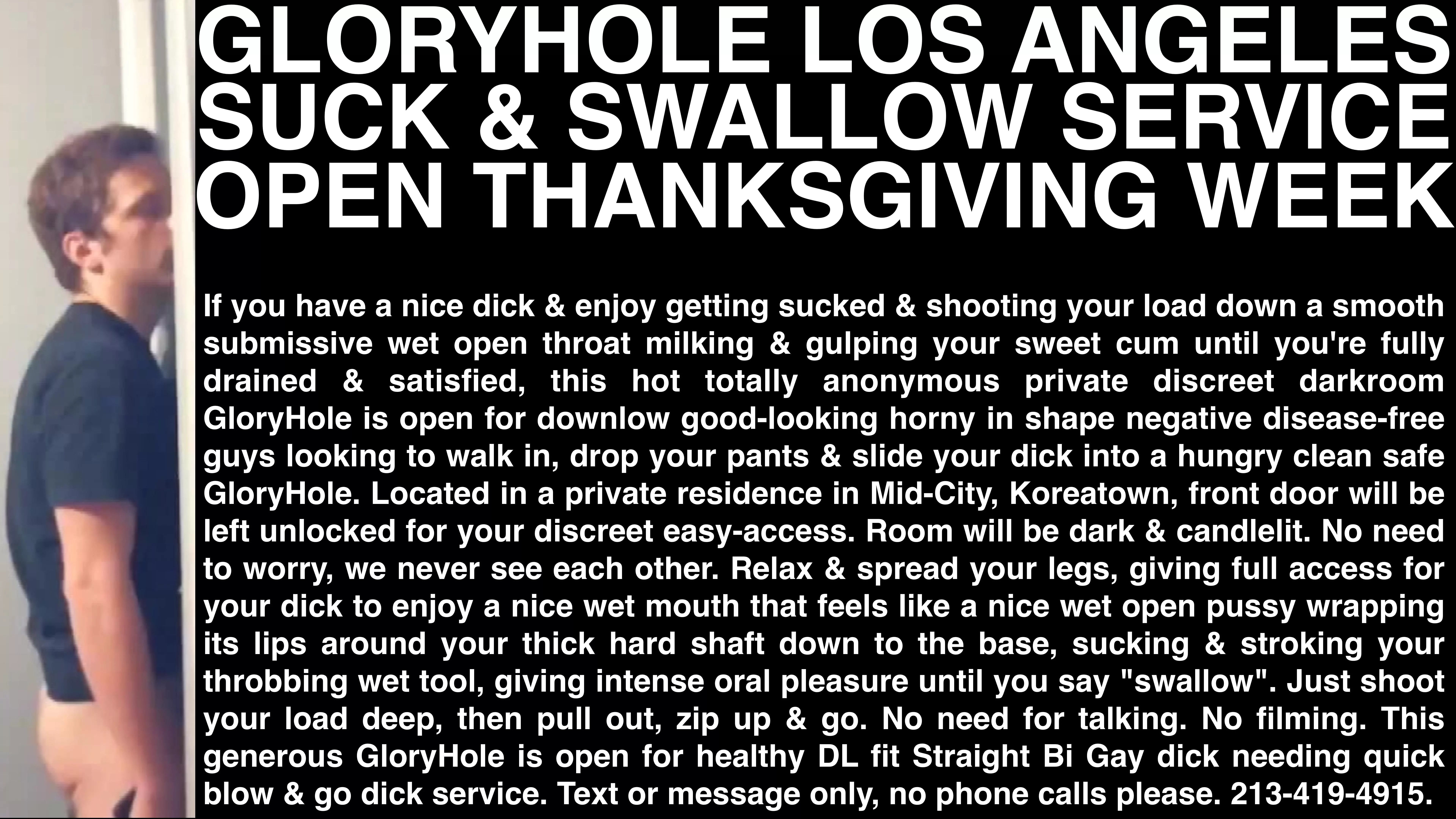 [90019] GloryHole Open for Service in Koreatown