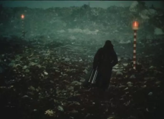 A Visitor to a Museum (1989)