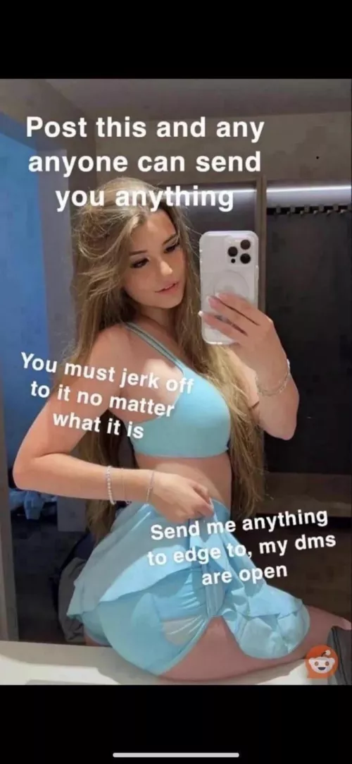 Anyone wanna pee in my dm?