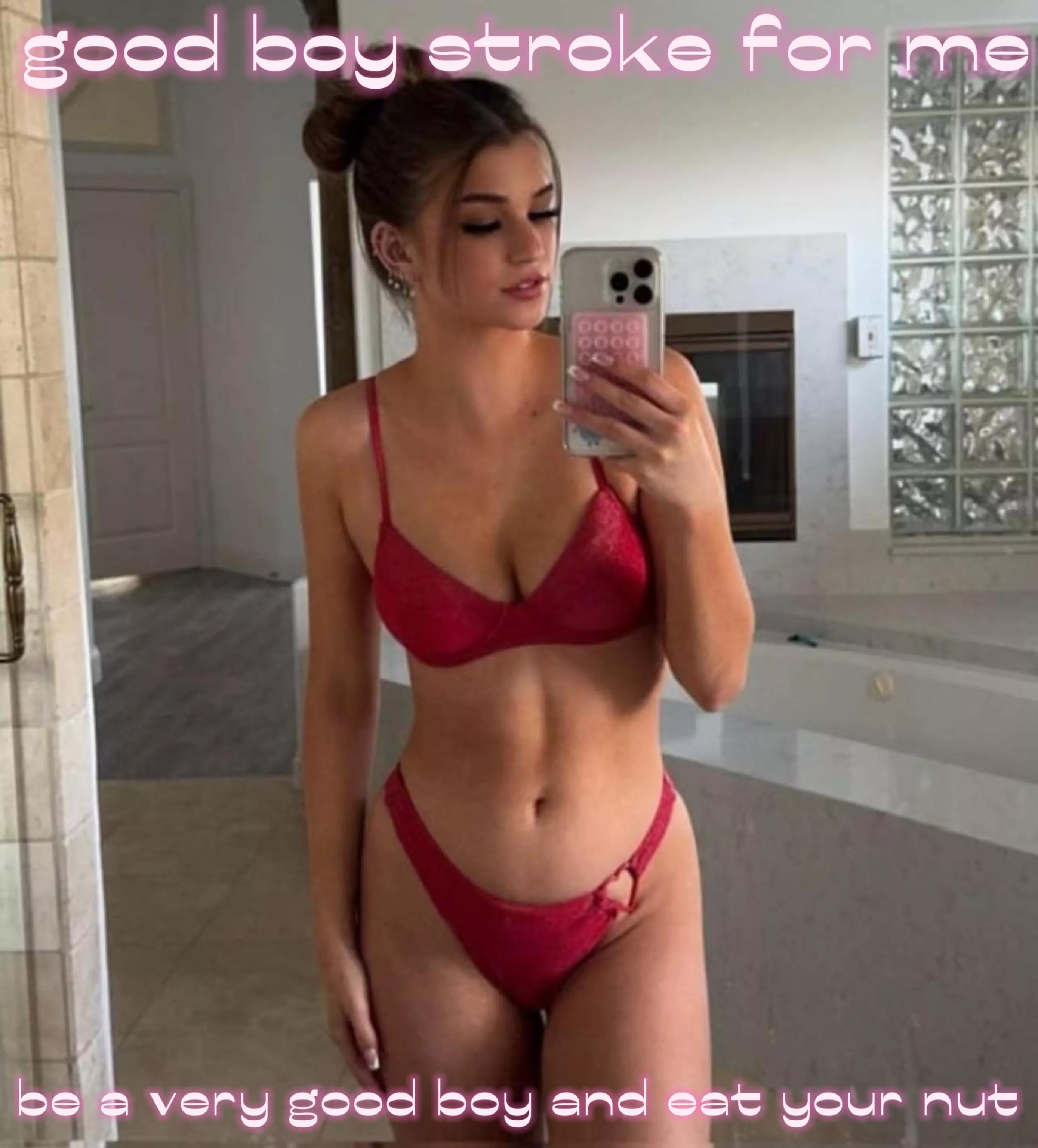 Be a good boy for brooke