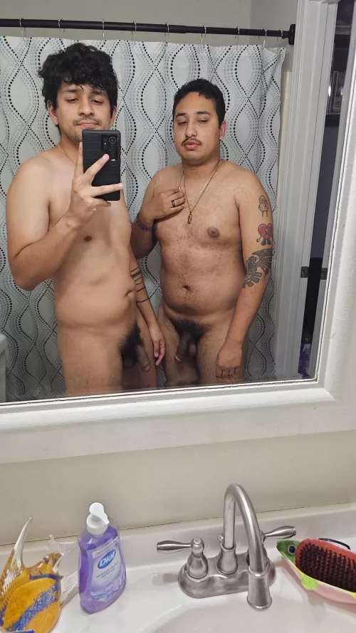 Been a while since we've shaved. What do y'all think