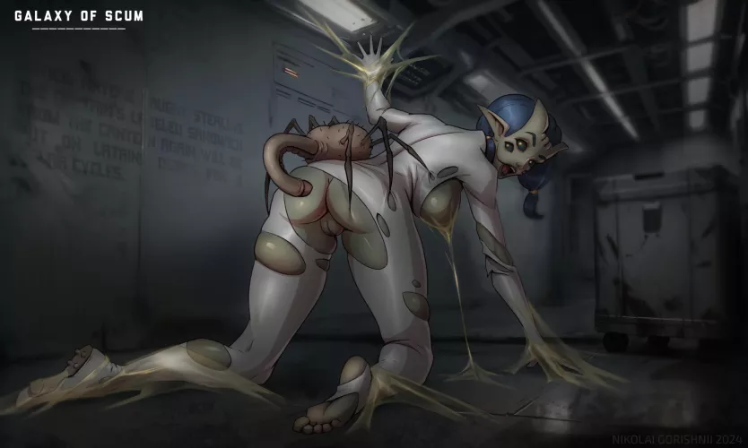 Bug ambush (Nikolai Gorishnii) [Galaxy of Scum]