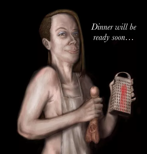 Dinner prep with Miss Pond