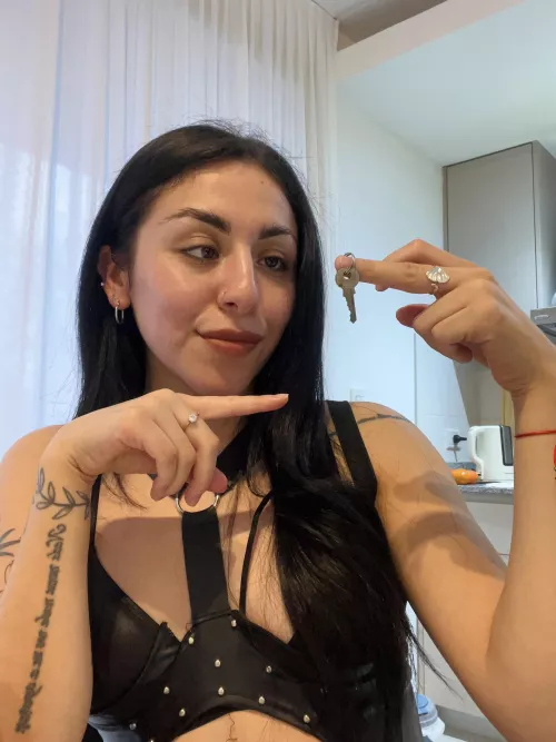  Do you think you could stand me locking up that pathetic tiny cock?