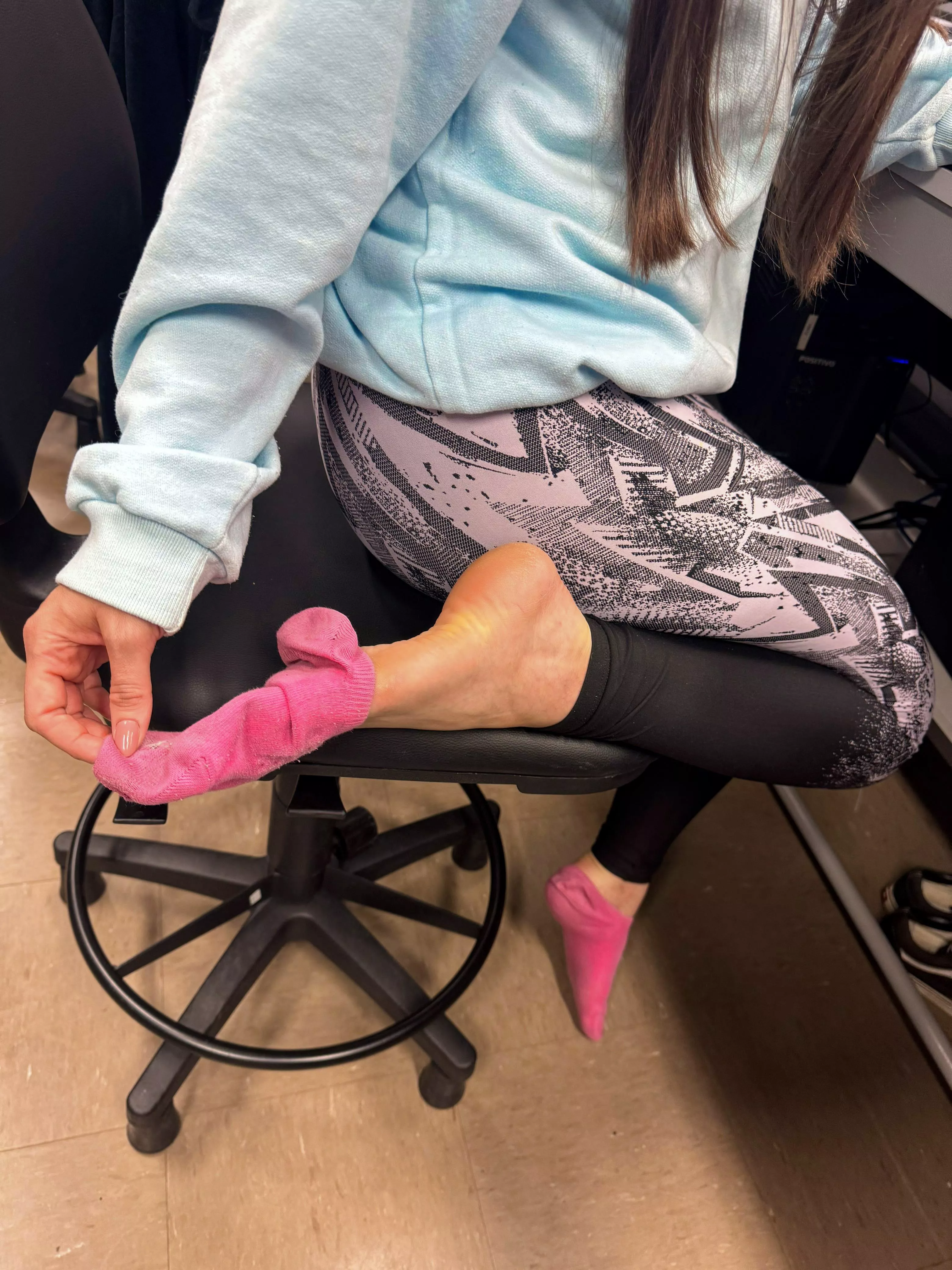 Do you want to sniff them at the office?[F]