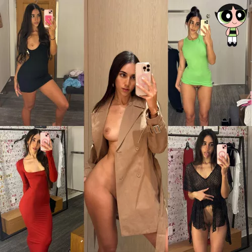 Dressing Room Pics! Which one made u hard af?