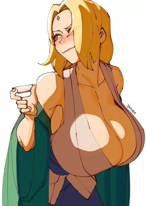 Drunk Tsunade (3amsoda) [Naruto]