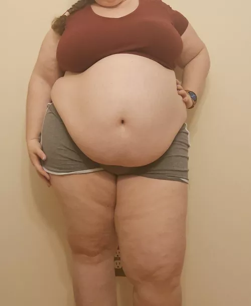 Eating 6k a day has me filling out in all the right places!