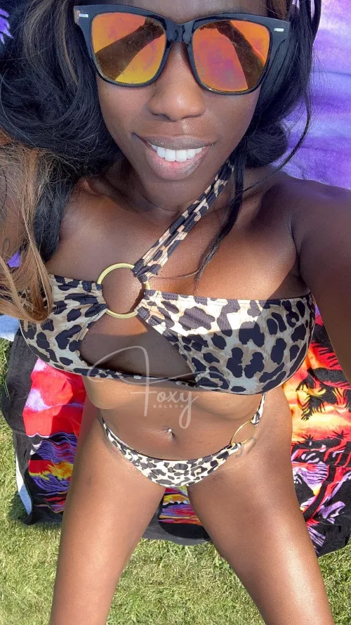 Even my bikini is wild