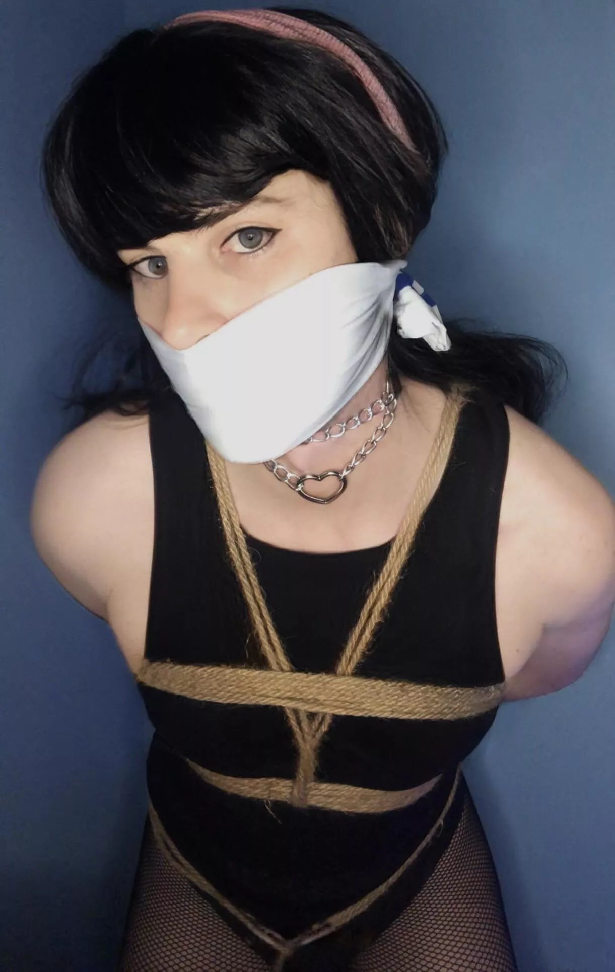 evening selfbondage like a good girl 