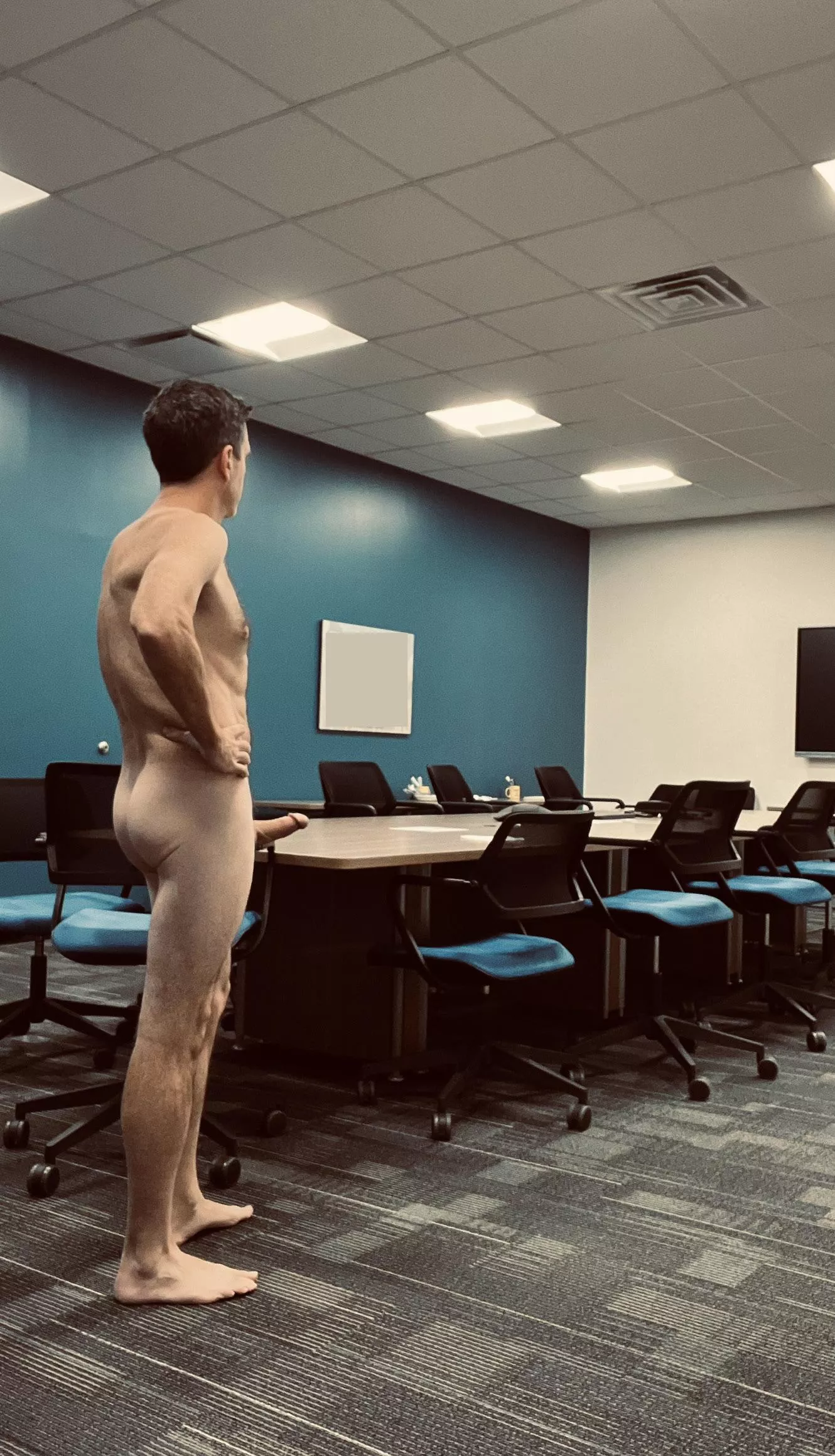 Extremely casual work attire