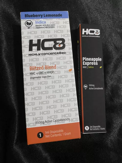 First time trying hhc excited to try them out