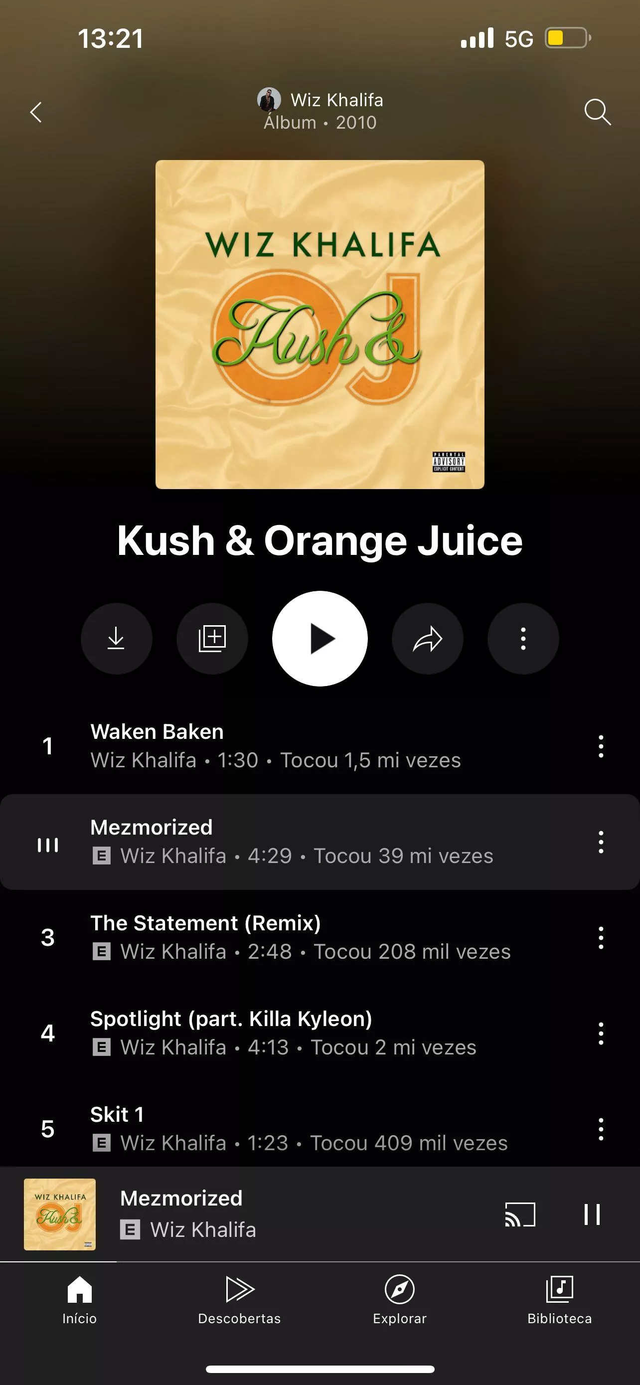 Fuma um e ouve esse album inteiro de fone e olhos fechados