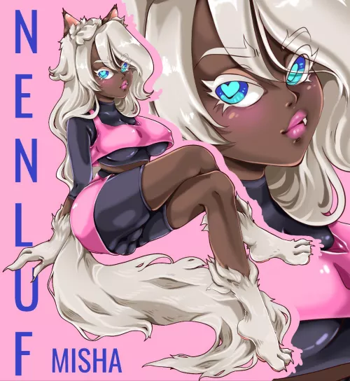 Futanari OC - Siberian cat Misha (Nenluf)