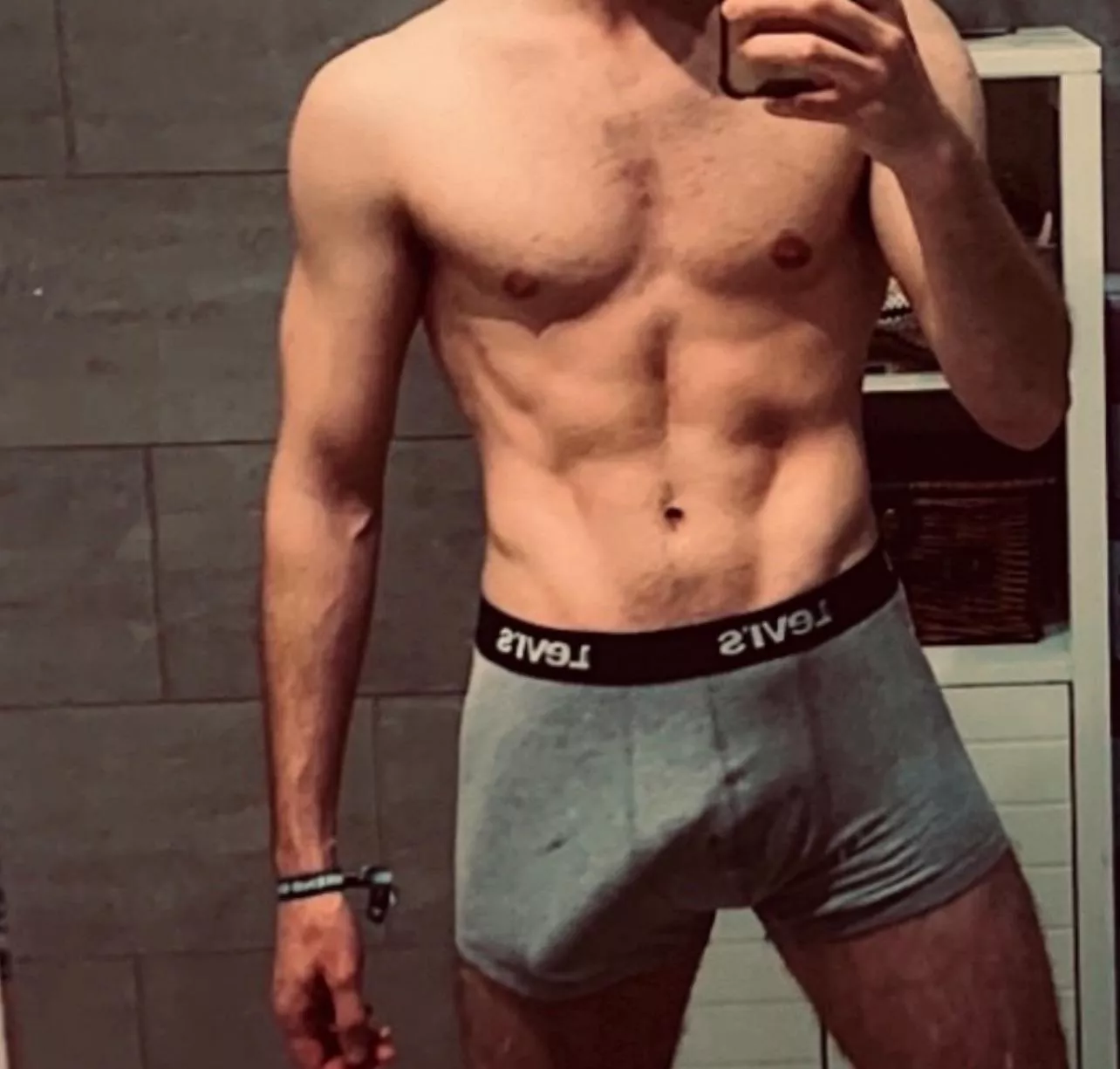 Grey sweatpants szn… minus the sweatpants