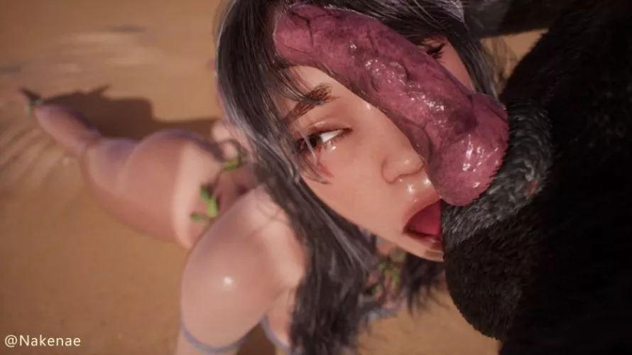 Had some fun on a nudist beach :3