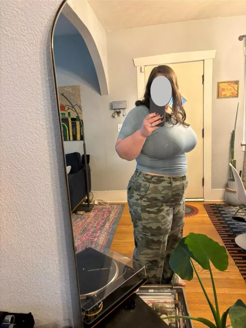 Headed to the grocery store. I hope you’d stare at my chest in the aisle