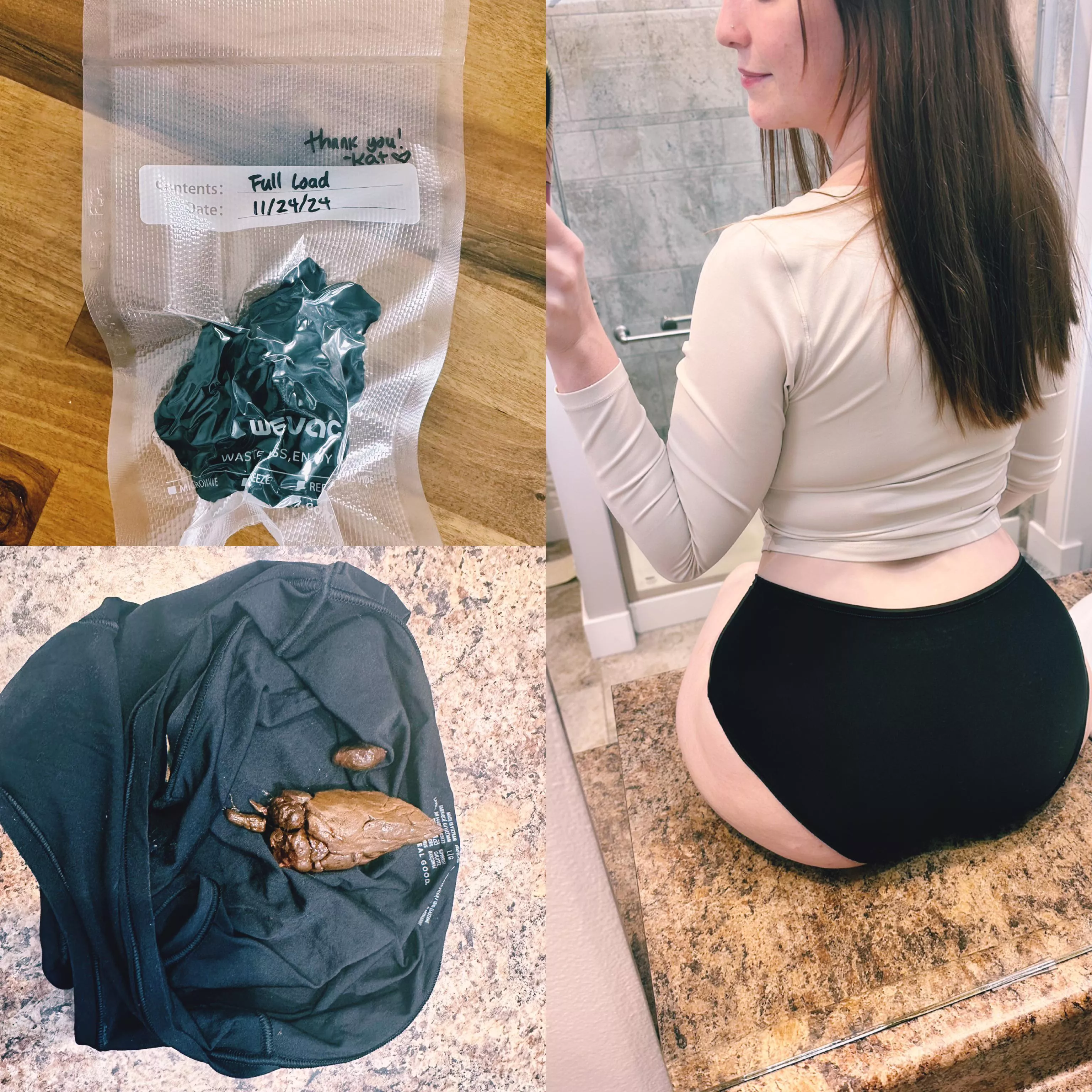 I AM BACK! Finally moved into my new house and filling panties again😉 who is next? Full load panties $75, buy 3 get 1 free! drive 100+ vids $125