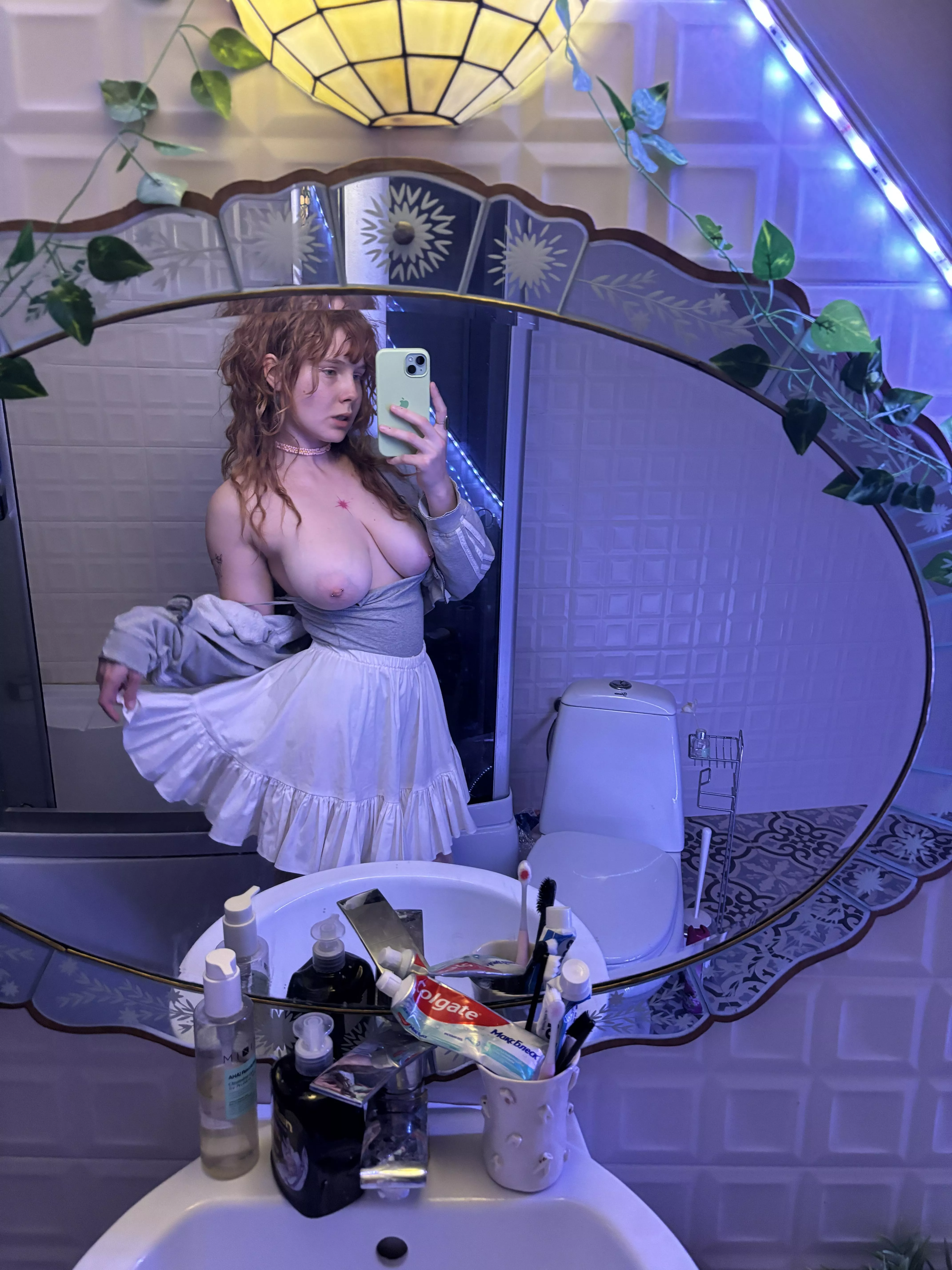 I can't give you the world but I can give you my tits