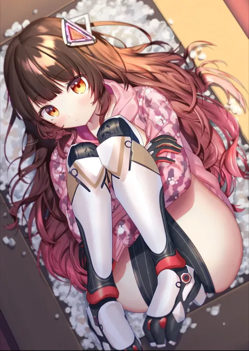 I had one day signed up for a mysterious science project before being taken from my home for it. My family didn't hear a word from me ever since until eventually half a year later a box was left at the door. Gone was their son, now a robotic girl there