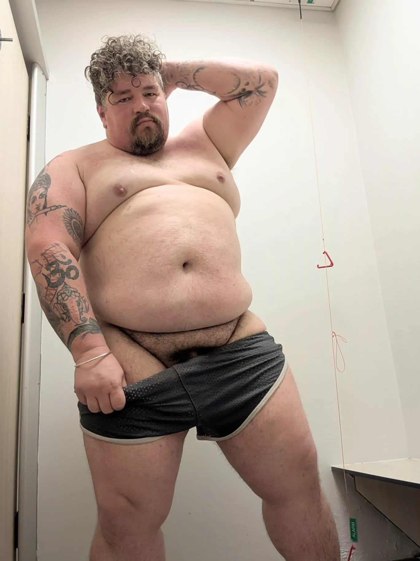 I hope you like fat guys with shit tattoos.